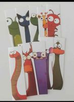 Lot de 10 marque-pages animaux état neuf