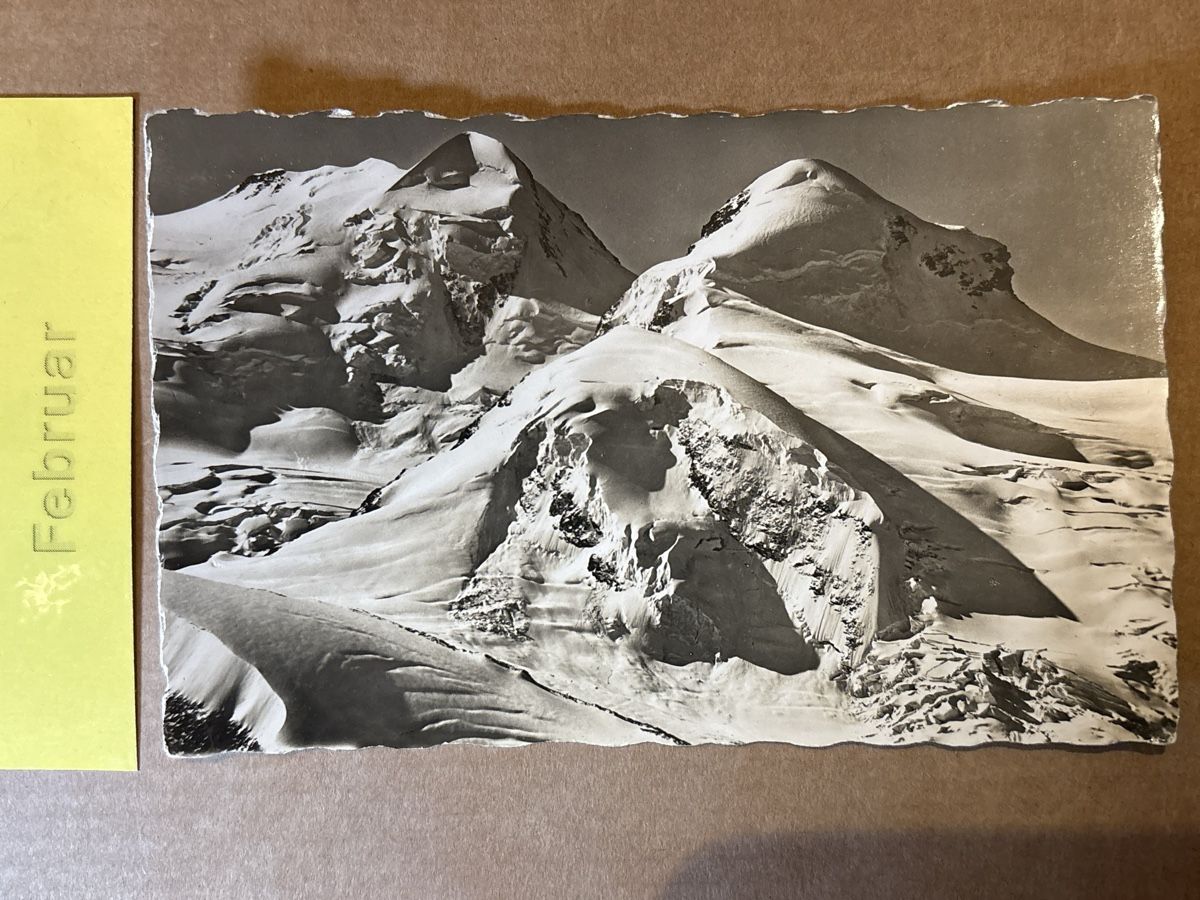 Cartoline postali: AK von Zermatt Castor & Pollux – Usato da Rümlang venduto da Kartenpost1