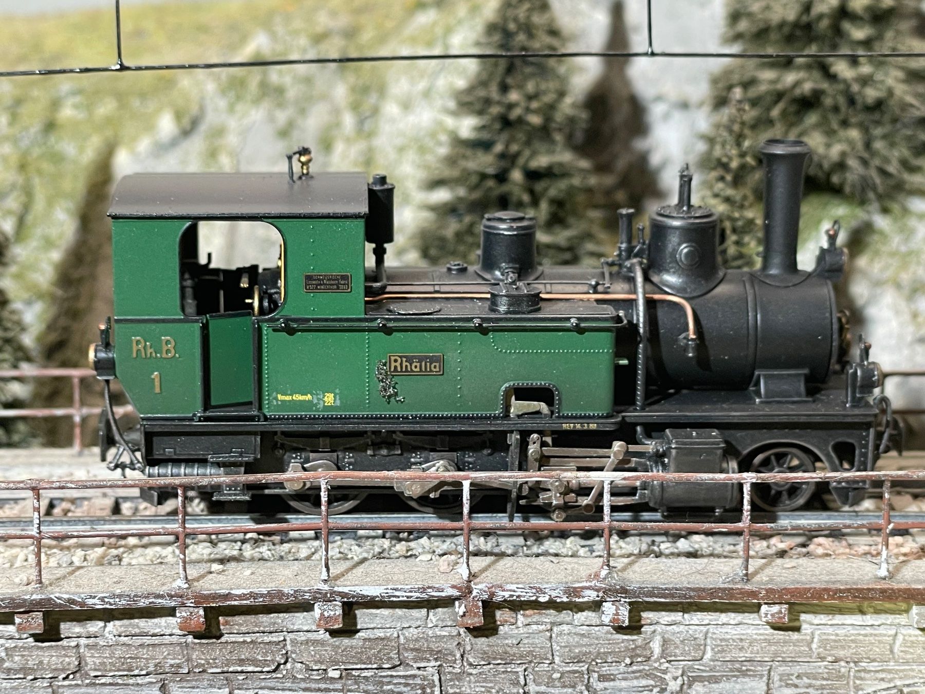 Ferro-suisse Modellini di ferrovie: Ferro Suisse, Rhätia 1, HOm – Nuovo (secondo la descrizione) da Krummenau venduto da ferrotech 6