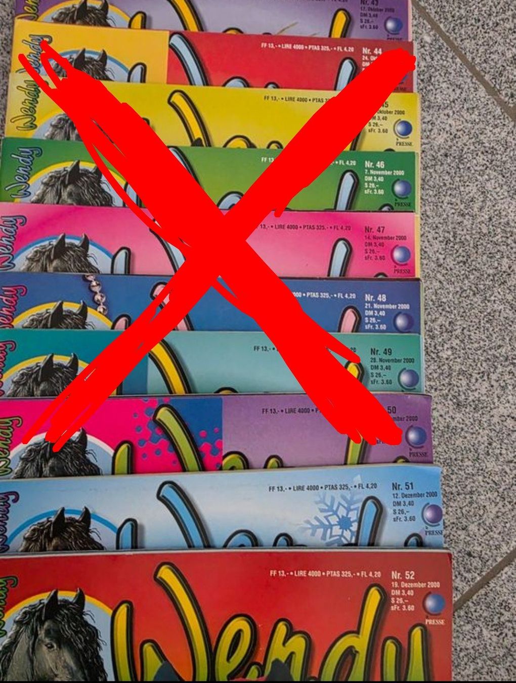 Fumetti: Wendy Comic Hefte/ Pferde Zeitschriften von 2000 – Usato da Tägerschen venduto da mamirockt 6