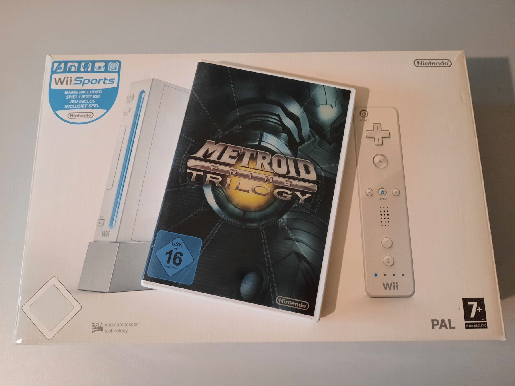 Nintendo Console: Nintendo Wii Konsole + Metroid Trilogy – Usato da Münchenstein venduto da 2DGames 9
