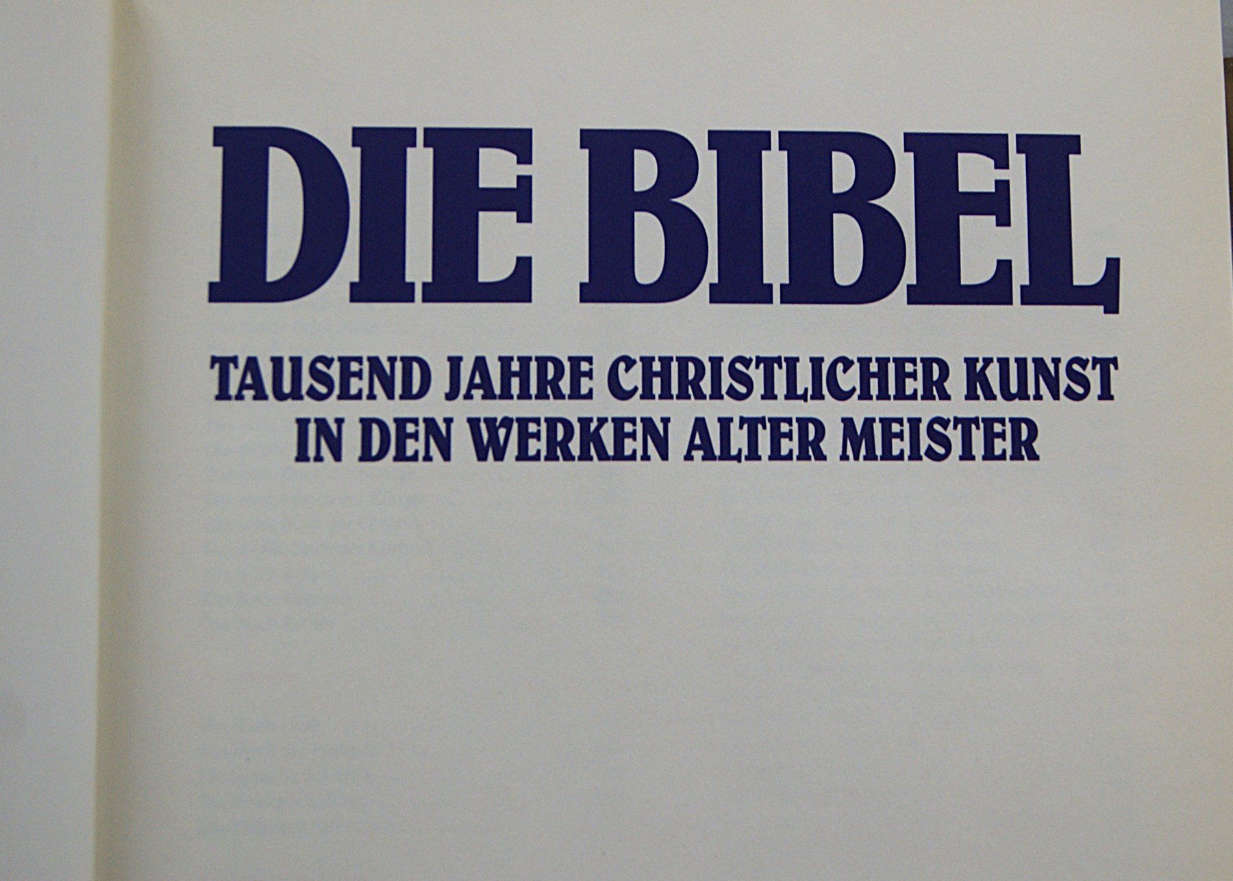 Livres: DIE BIBEL – D'occasion à Stadel par Wald100 3