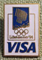 N177 - Pin Olympic Games Lillehammer 1994 Norway / VISA