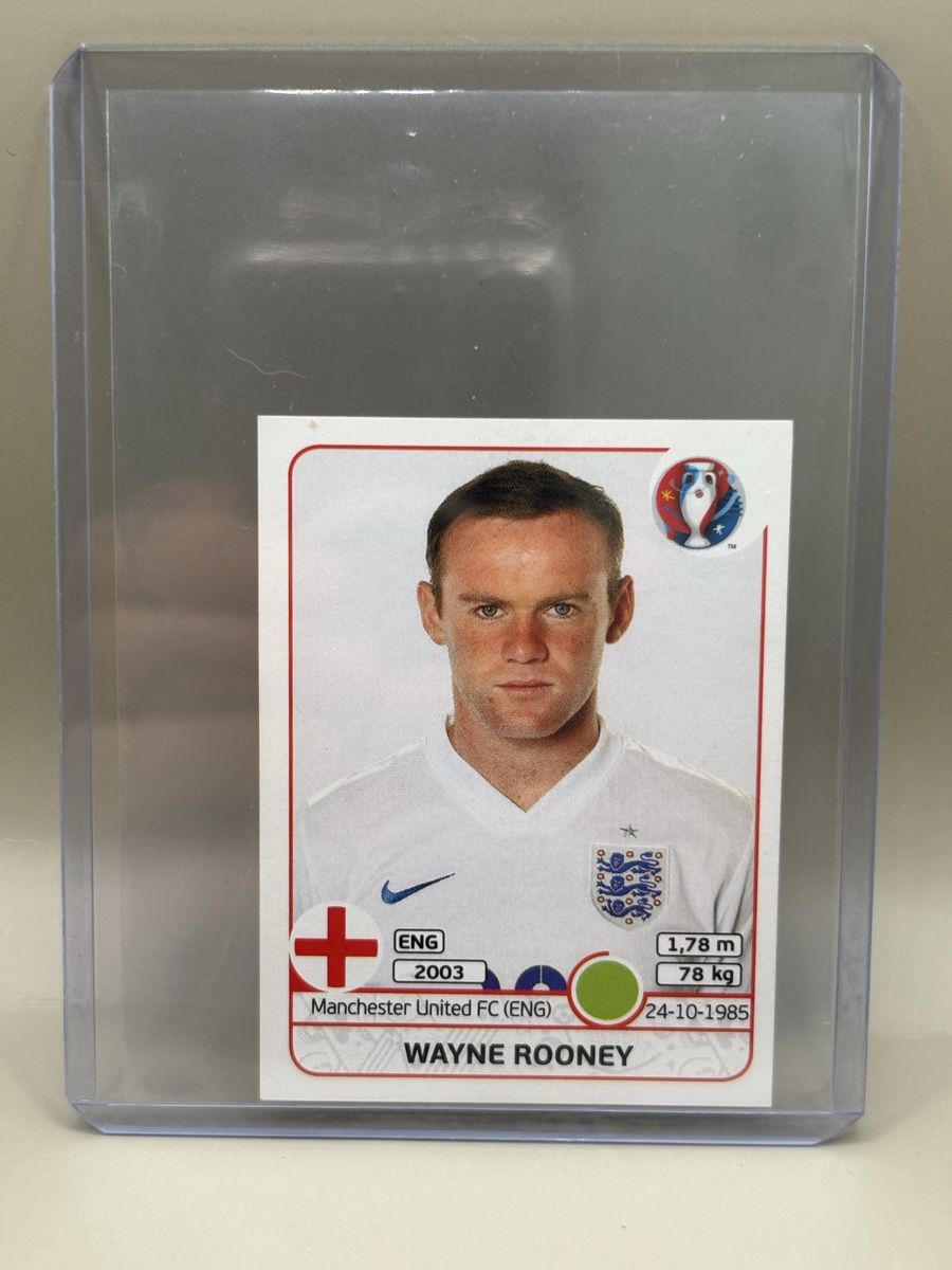 Panini Carte collezionabili: Wayne Rooney Euro 2016 - Panini Sticker – Usato da Oberbuchsiten venduto da Bananefrappe93