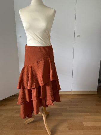 Rock unsymmetrisch Gr.S, viscose