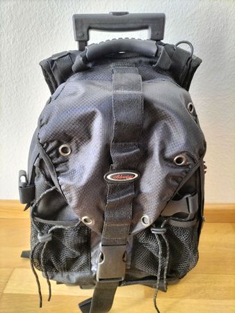 Foto-Rucksack Trolley – mit vielen Fächern und Einteilungen