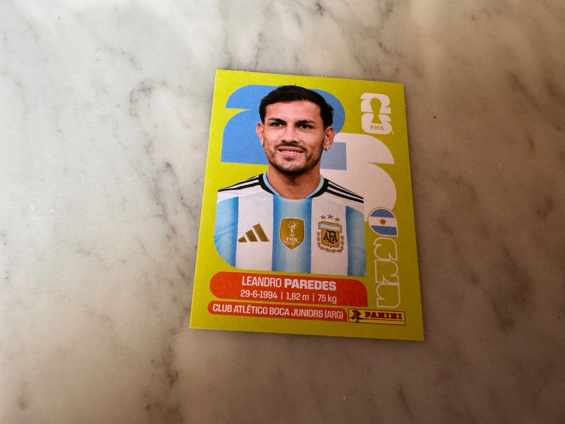 Panini Carte collezionabili: Panini Sticker Leandro Paredes, FIFA WM 2026, ARG 12 – Nuovo (secondo la descrizione) da hägendorf venduto da twilightprincess