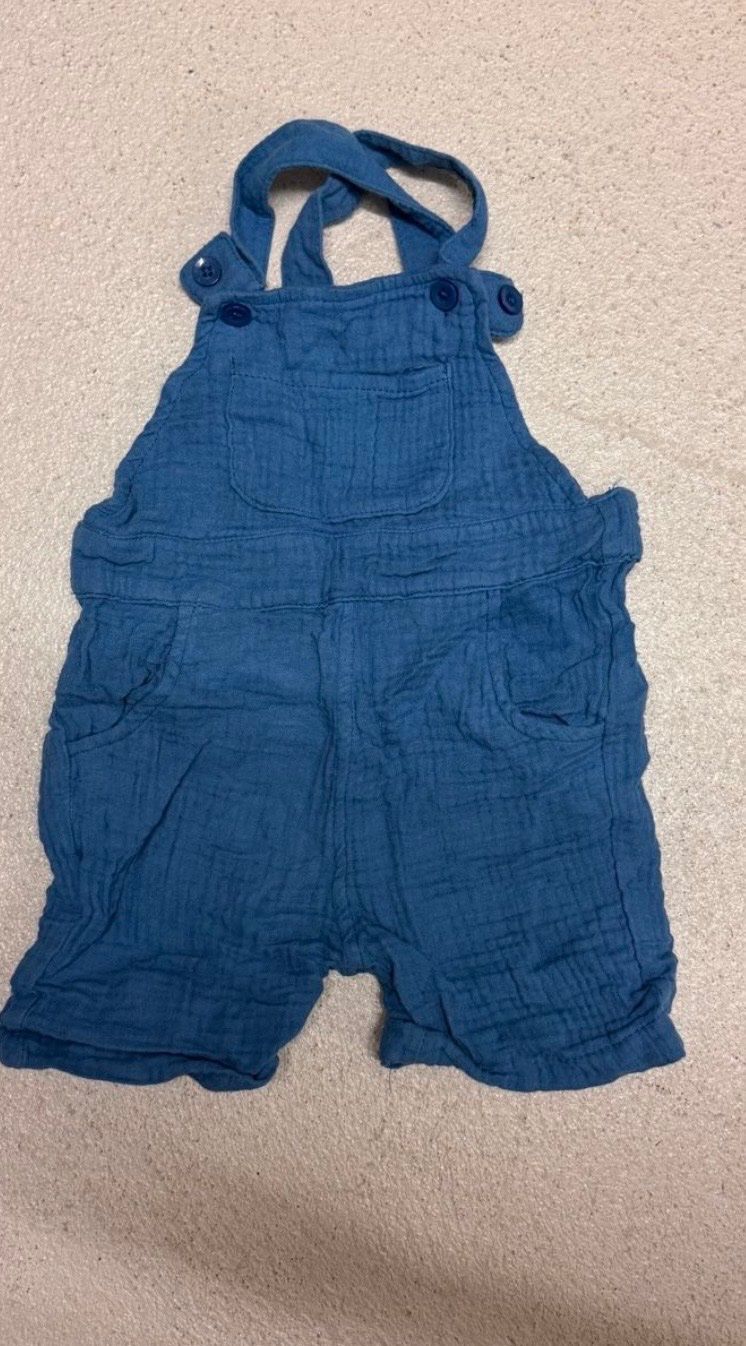 Pantaloni: Sommer-Latzhose blau Gr. 68 – Usato da Ittenthal venduto da Lorinakuprecht0