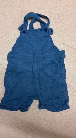 Sommer-Latzhose blau Gr. 68
