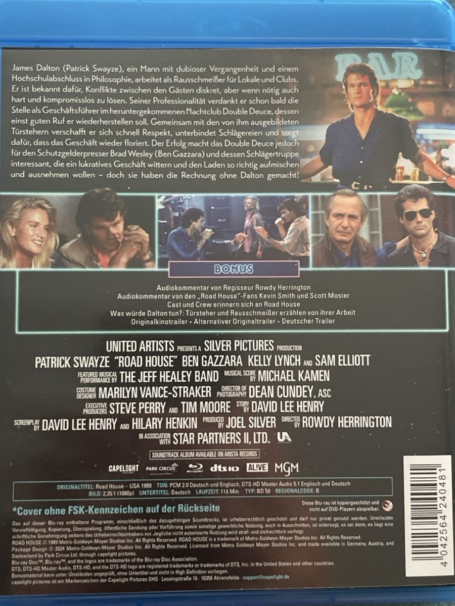 Alle DVDs: Road House (1989)  – Neu (gemäss Beschreibung) aus Waldenburg von Gonzo8 1