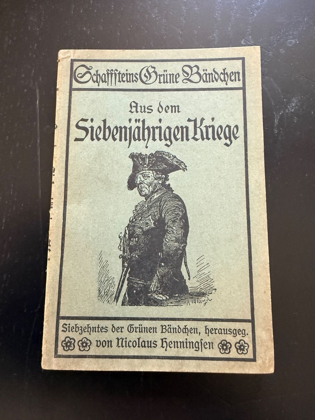 Libri: Aus dem Siebenjährigen Kriege – Usato da Erstfeld venduto da Uhu1980