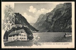 Klöntal bei Glarus, Gasthof Vorauen D. 