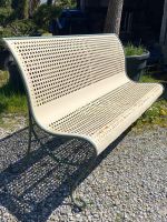 Super Metall Gartenbank und Gatrenstuhl.