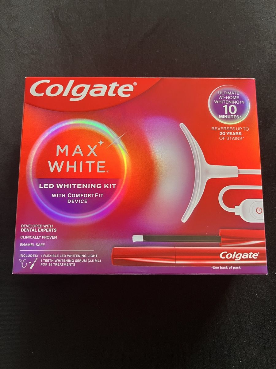 Soins dentaires: Colgate Max White LED Whitening Kit  – Neuf avec emballage d'origine à Uster par SmartSales_zh