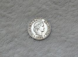 10 centimes/rappen 1924 abart