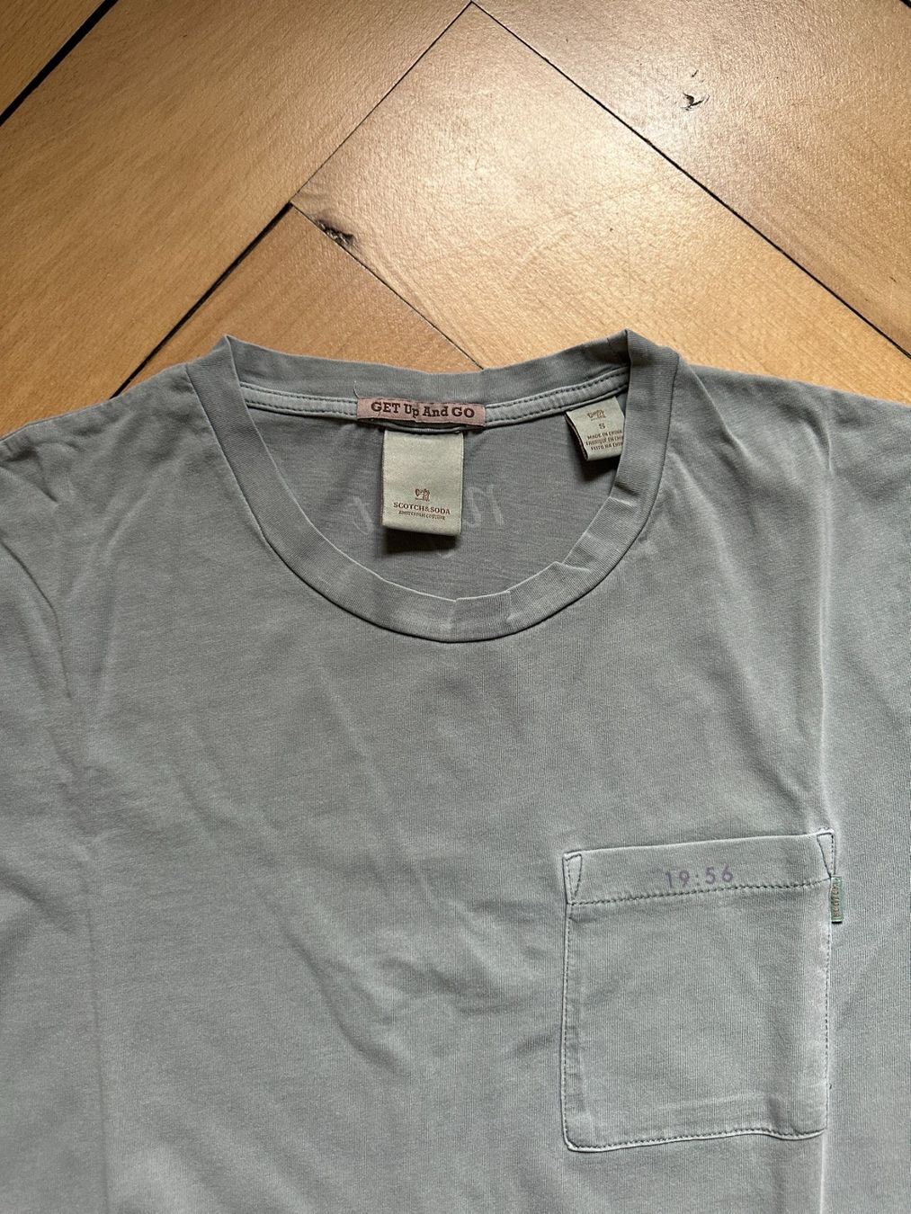 Maison Scotch T-Shirts: SCOTCH & SODA - T-Shirt hellgrau S – Gebraucht aus Zürich von Diazaio 1