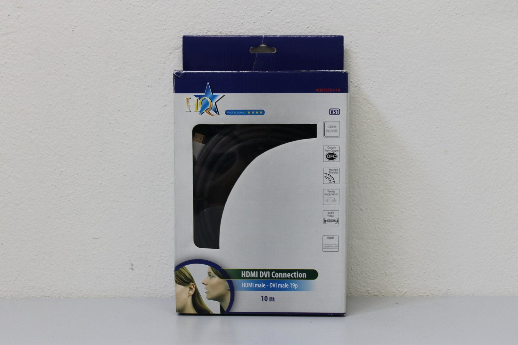 Cavi: HDMI-DVI Kabel 10m – Usato da Hochdorf venduto da av-electronics