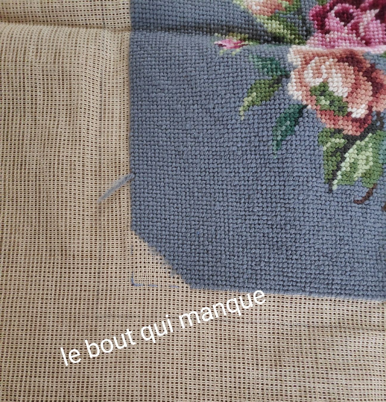 Stoffe: Canevas avec tapisserie pour chaises – Neu und originalverpackt aus Couvet von fat_kyl7 4