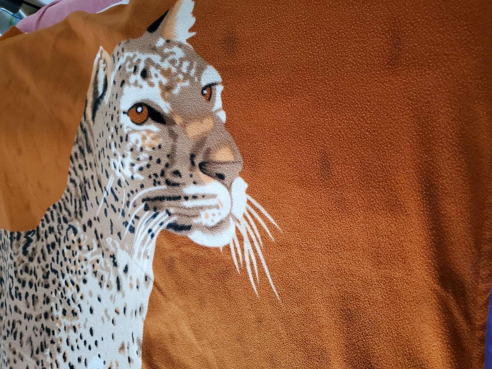 Coperte: Kuschelige Fleecedecke mit Leoparden 190x150 cm – Usato da Wetzikon ZH venduto da Wetzicardo25 5