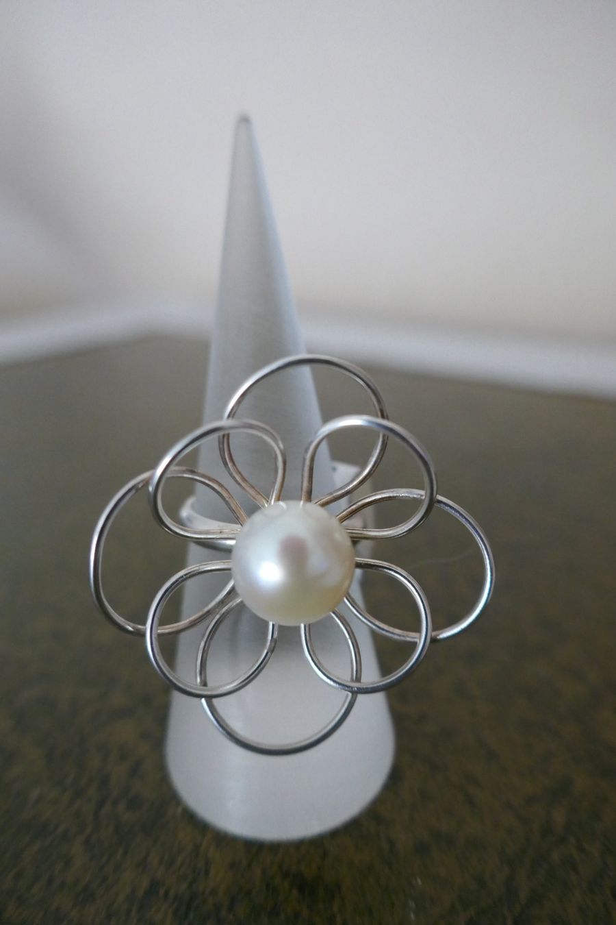 Ringe: Silberring Blume – Gebraucht aus Muttenz von einfach-schoen