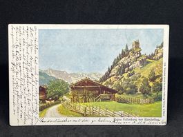 Ruine Felsenburg vor Kandersteg