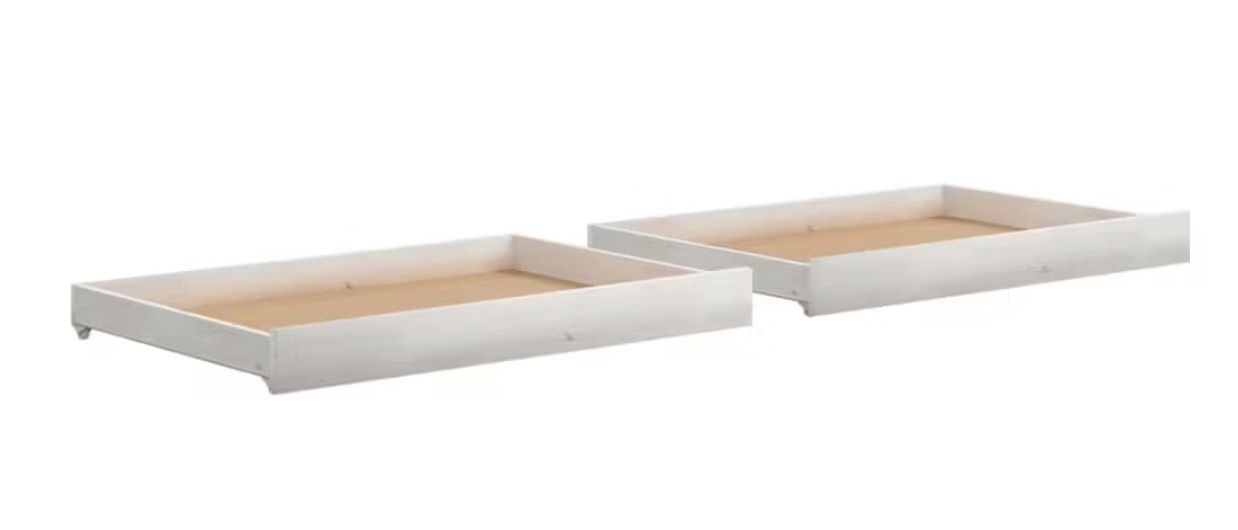 Sonstiges für Haushalt & Wohnen: 2-Set Bettschubkasten flach weiss NEU – Neu und originalverpackt aus Ehrendingen von Denkro