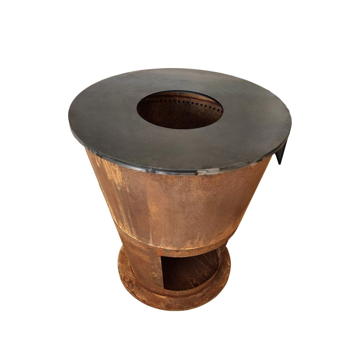 Griglie: Edelrostgrill mit Grillring – Nuovo e nell'imballaggio originale da Gerlafingen venduto da ofenhaus_linder 1