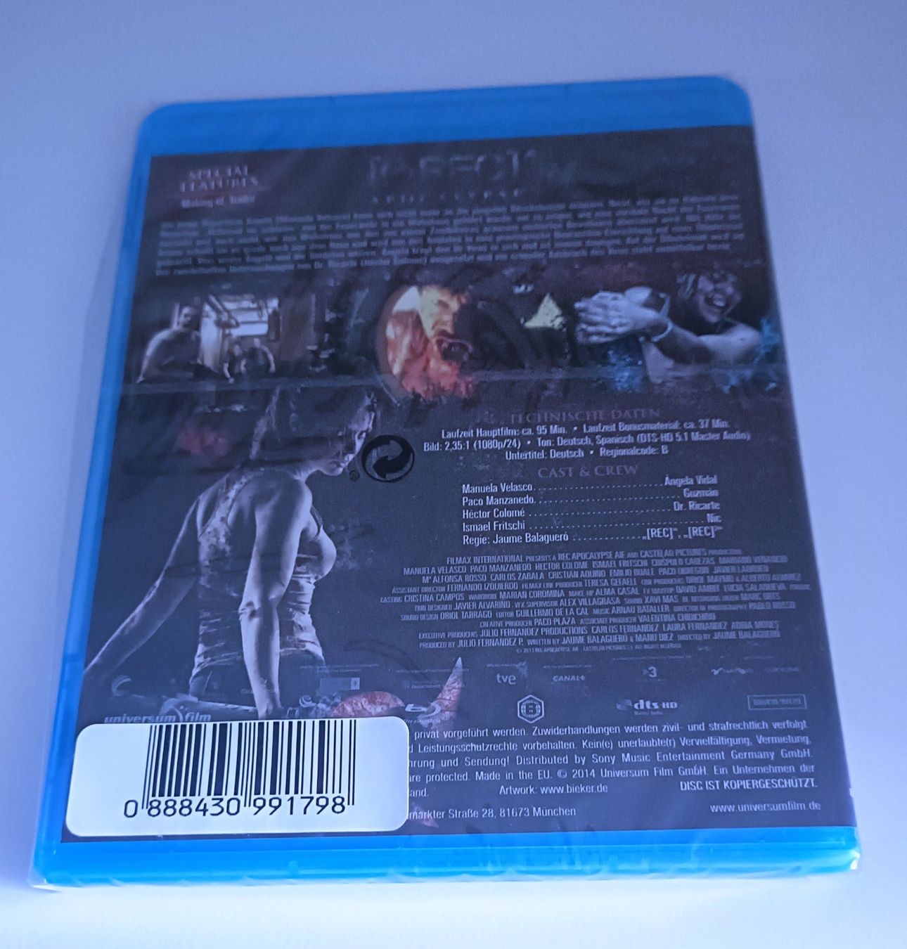 Tutti i DVDs: REC 4 - Apocalypse |Bluray, Neu & OVP – Nuovo e nell'imballaggio originale da Köniz venduto da Movieportal007 1