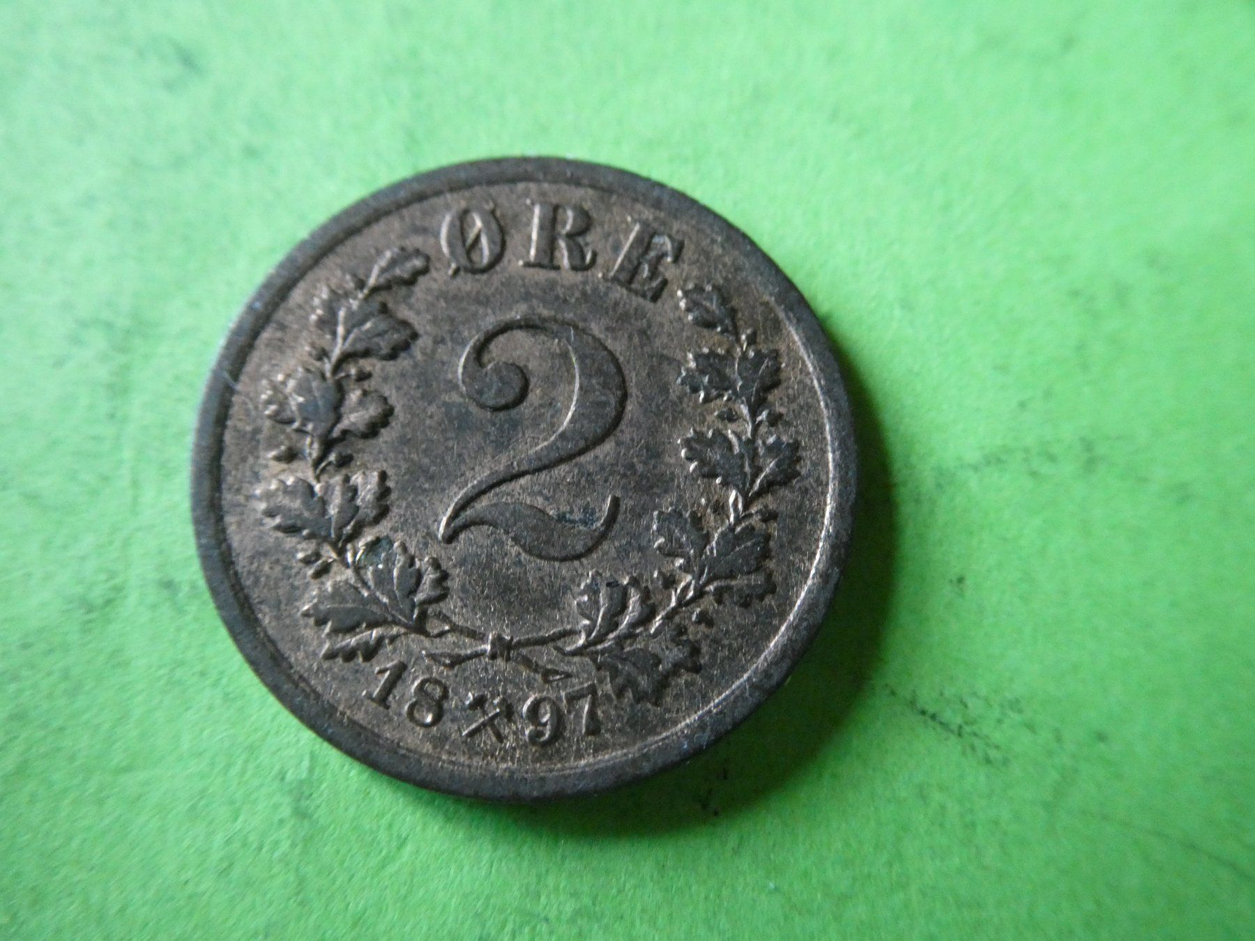 Tutti le monete: Norwegen 1897,  2 Oere – Usato da Hinterforst venduto da rohusri 1