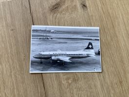 SWISSAIR Flugzeug - Original Foto Rarität Klassiker ✈️🇨🇭