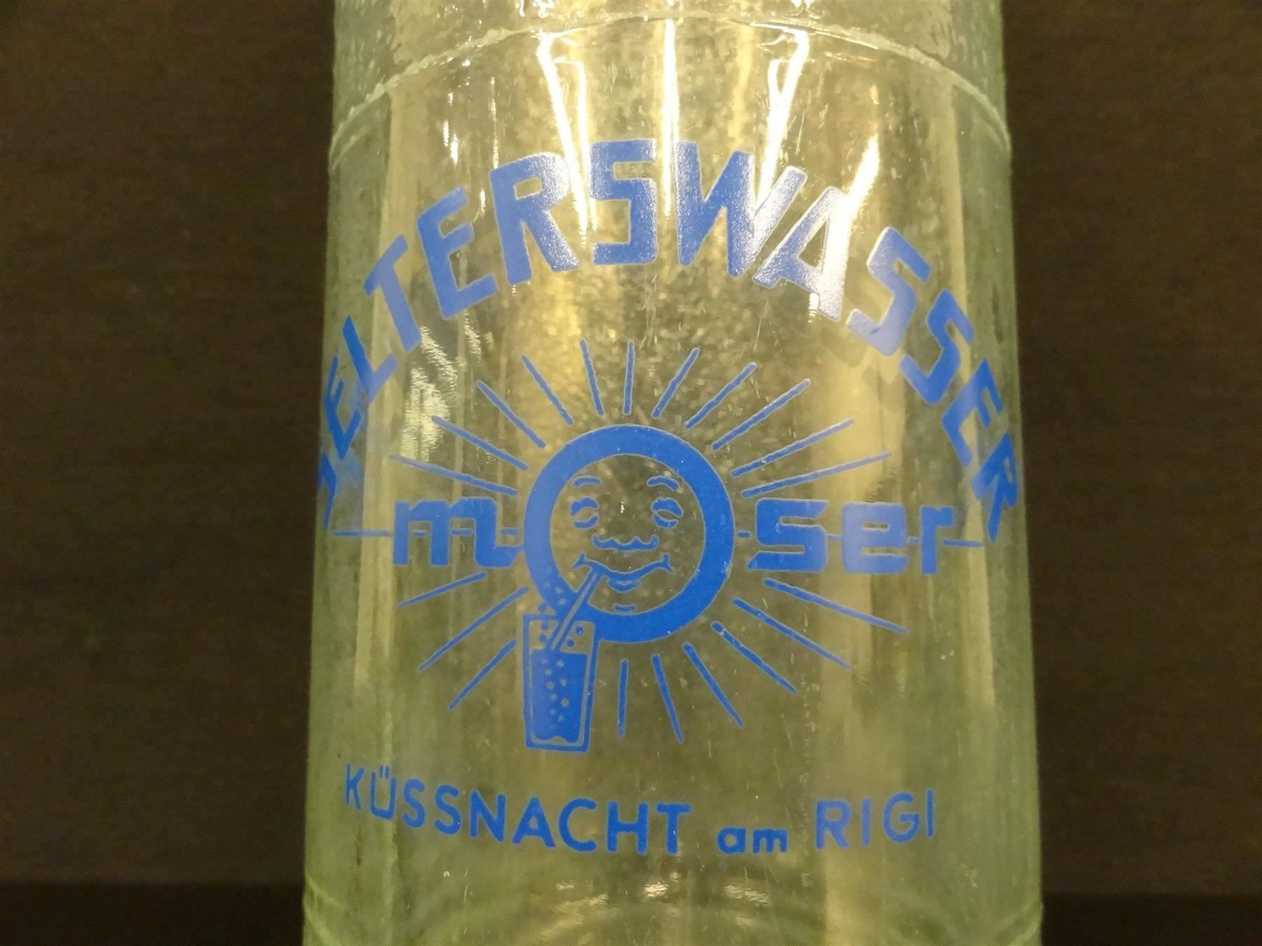 Gläser, Krüge & Flaschen: alte Flasche SELTERSWASSER MOSER 1956 – Gebraucht aus Kerzers von Flaschenposten 3