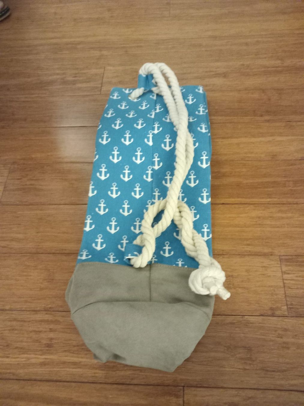 Borse: Seemannsbag, Tasche, Bag / Beutel mit Ankern – Usato da Tägerschen venduto da mamirockt 1