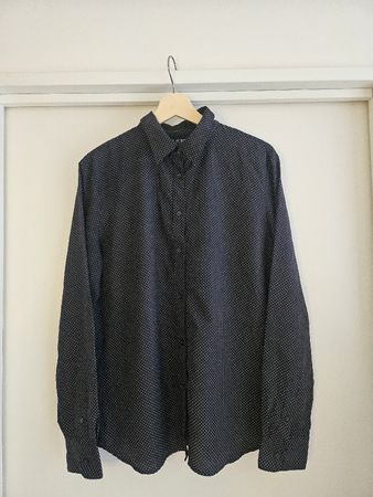 Oversized Ralph Lauren Shirt - Black Dotted. FREE SHIPPING🚚