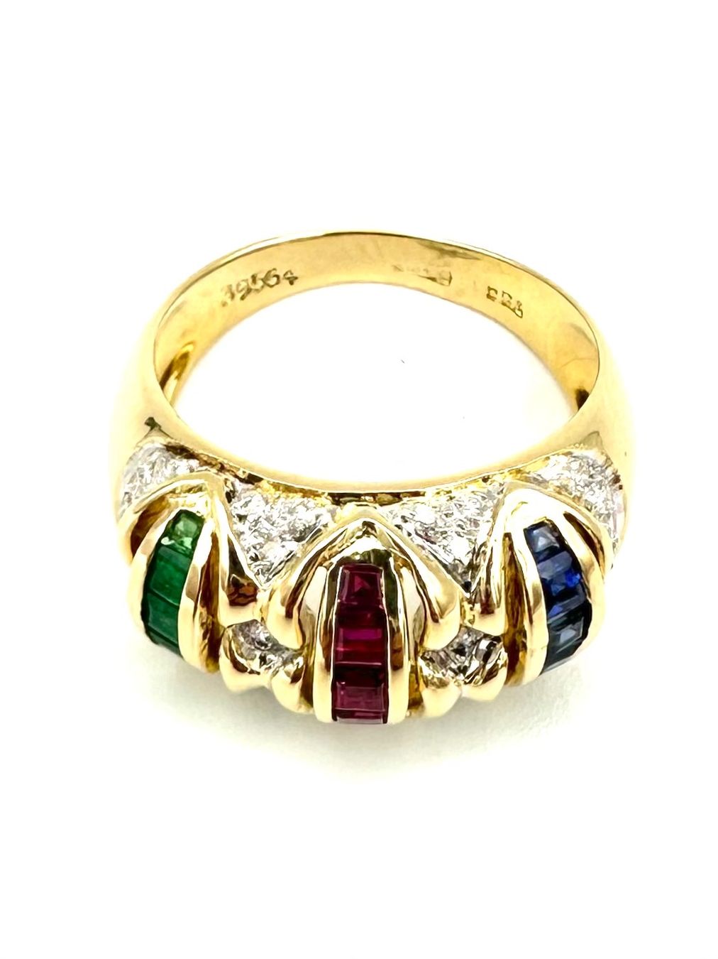 Bagues: Bague "Tutti Frutti" or jaune 18K – D'occasion à Renens VD par Diademe.sarl 5