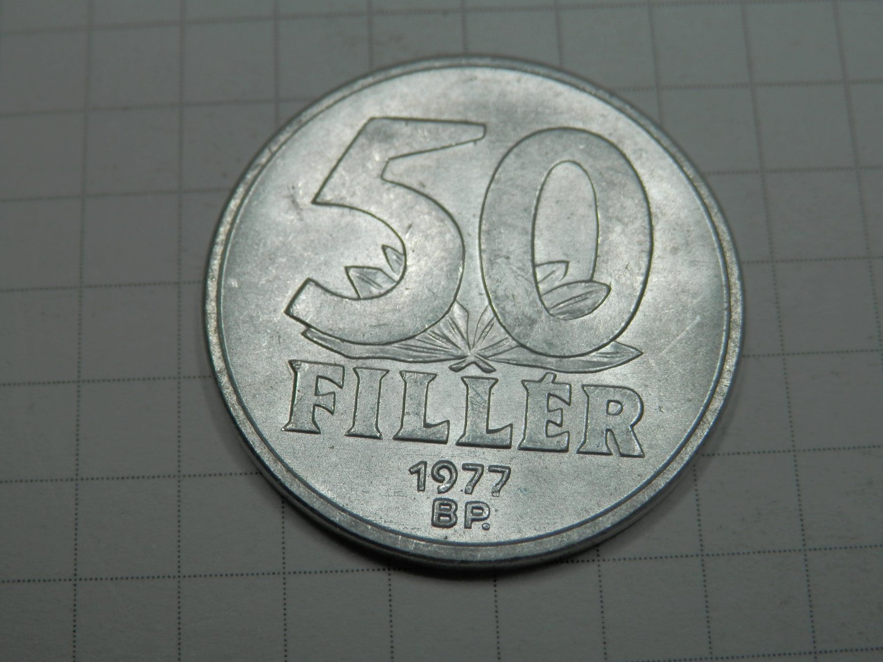 Tutti le monete: Ungarn 50 Filler, 1977 – Usato da Weiach venduto da weiach81 1