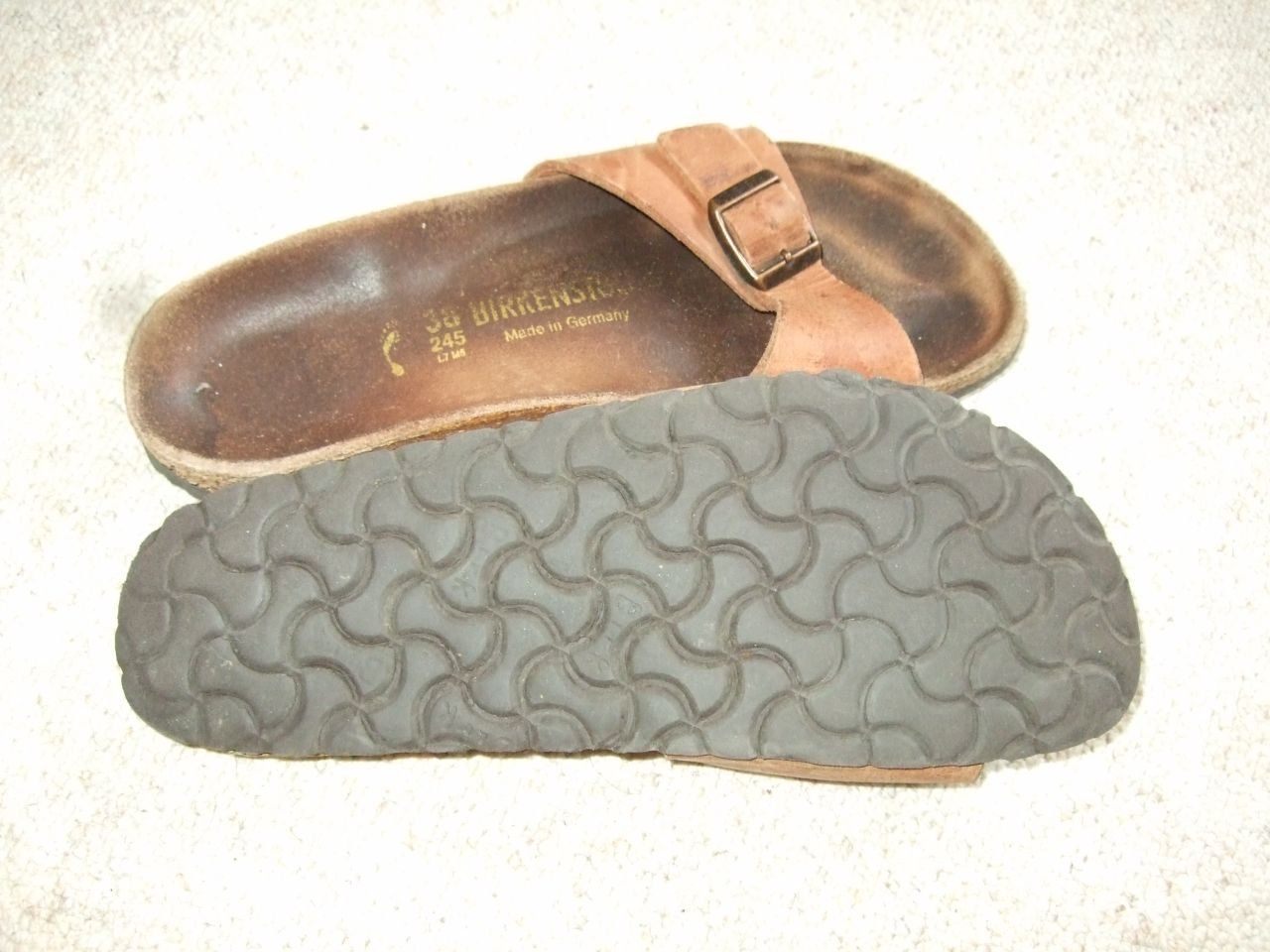 Birkenstock Scarpe da donna: Birkenstock Madrid 38 Braun – Usato da Gränichen venduto da Ricardo51 2