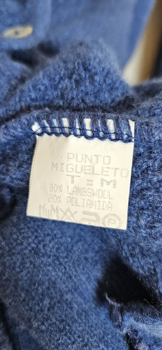 Maglioni & Felpe: Strickjacke blau, Wolle – Usato da Rombach venduto da ThriftBetter 3