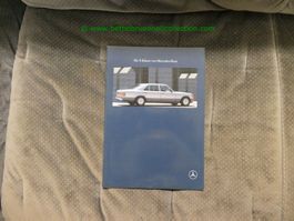 Mercedes-Benz S-Klasse W126 1989/07 Prospekt deutsch