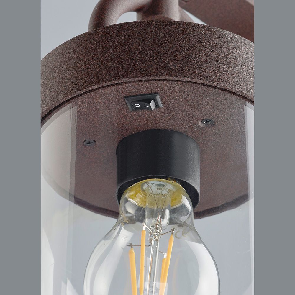 Lampade: Aussen Stehleuchte, Braun, 100 cm Höhe – Nuovo (secondo la descrizione) da Kreuzlingen venduto da Smart-Light 4