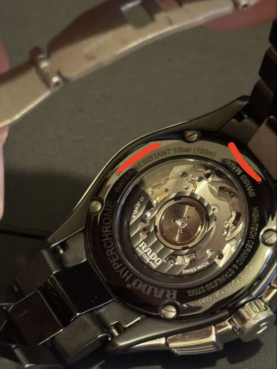 Rado Orologi: Rado HyperChrome XXL Automatik Chronograph Limited Skeleton – Usato da Uetliberg venduto da Mitinsky 3
