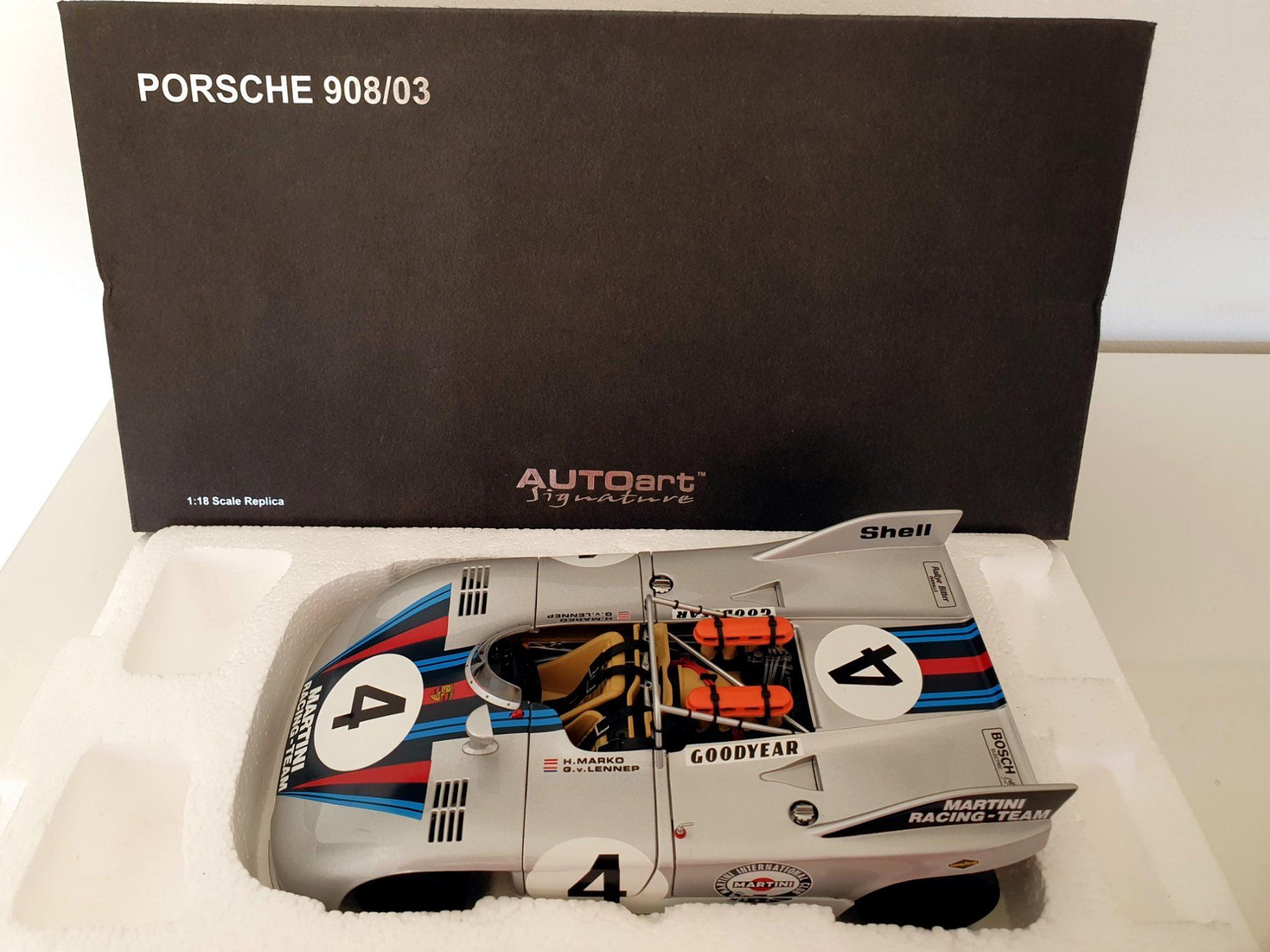 Autoart Modellautos: Porsche 908/03 Martini – Neu (gemäss Beschreibung) aus Fribourg von diecast-models