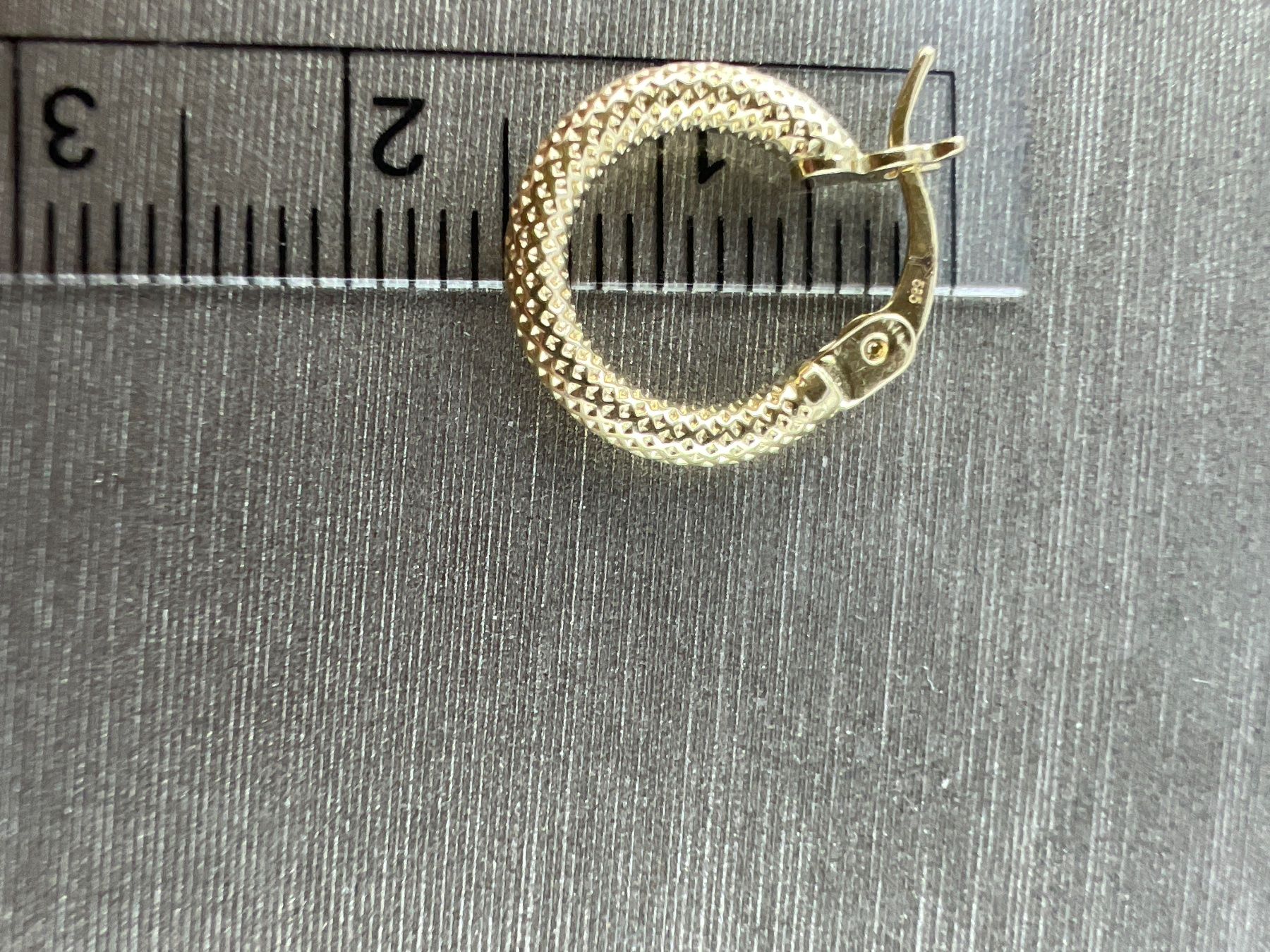 Boucles d'oreille: Creolen 585 Gold – D'occasion à Niederuzwil par leo_8857 3