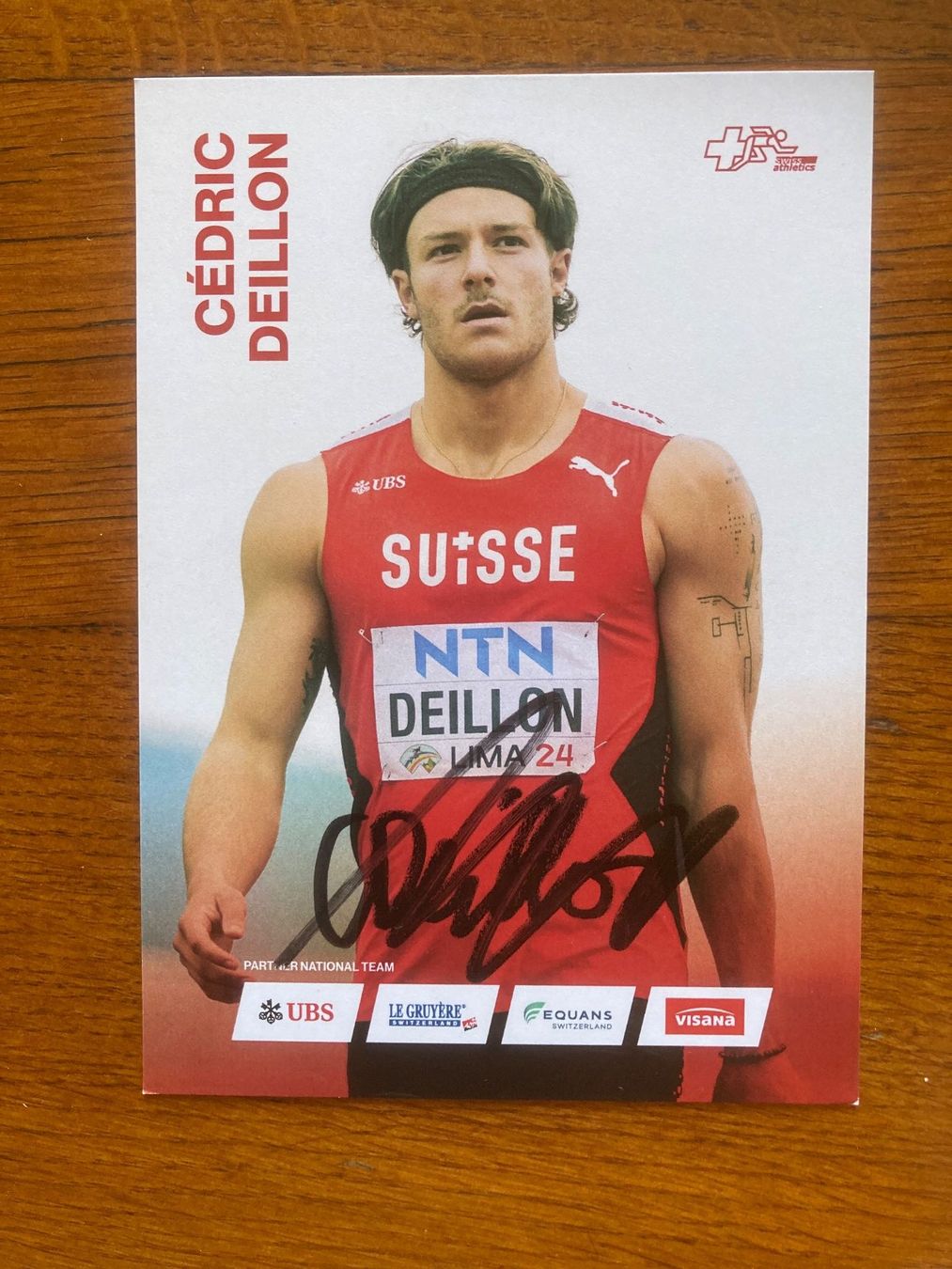 Autografi: Cédric  Deillon  /  orig. AK – Nuovo (secondo la descrizione) da Lovens venduto da Traktor69