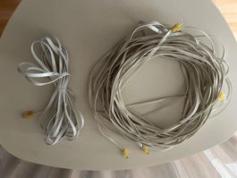 3 Lan Cable Ethernet Weiss