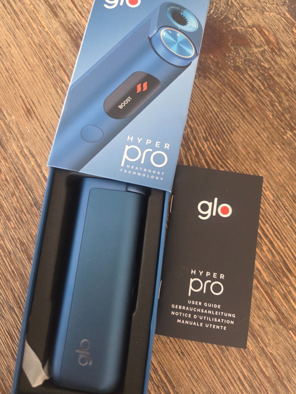Glo Altri Prodotti per fumatori: Glo Hyper pro blau mit Originalverpackung – Usato da Pratteln venduto da madi1990