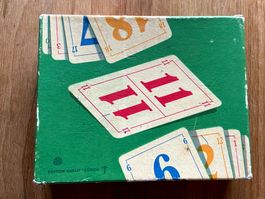 Retro Kartenspiel "Das Elferspiel-Elferraus" von ca. 1961