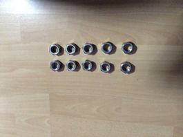 Muttern M16  A4, ROSTFREI, 10 Stk., NEU