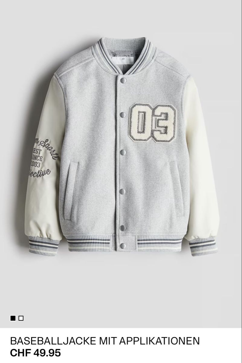 H&M Giacche & Cappotti: H&M Baseballjacke Gr. 158 – Nuovo (secondo la descrizione) da Wetzikon ZH venduto da tuna83