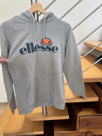 sweat à capuche Ellesse gris 