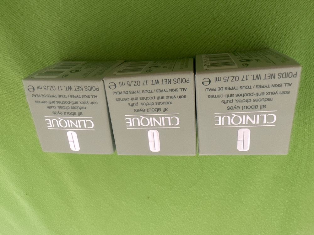 clinique all about eyes 5ml*3 | Kaufen auf Ricardo